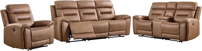 ANJ 3-Piece Power Recliner Sofa Set - Image 7