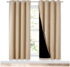 NICETOWN Living Room Completely Shaded Draperies, Privacy Protection & Noise by NICETOWN