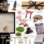 Island Falls Home Zen Garden Kit for Desk, Mini Zen Garden 11x8in Decor - Image 2