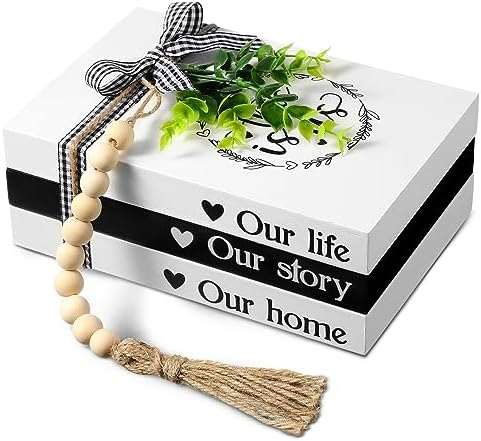 Capoda 3 Pcs Decorative Books for Home Decor, This is Us by Capoda