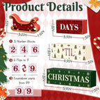 Christmas Countdown Decorations Indoor, Christmas Themed Gifts for Women - Image 3