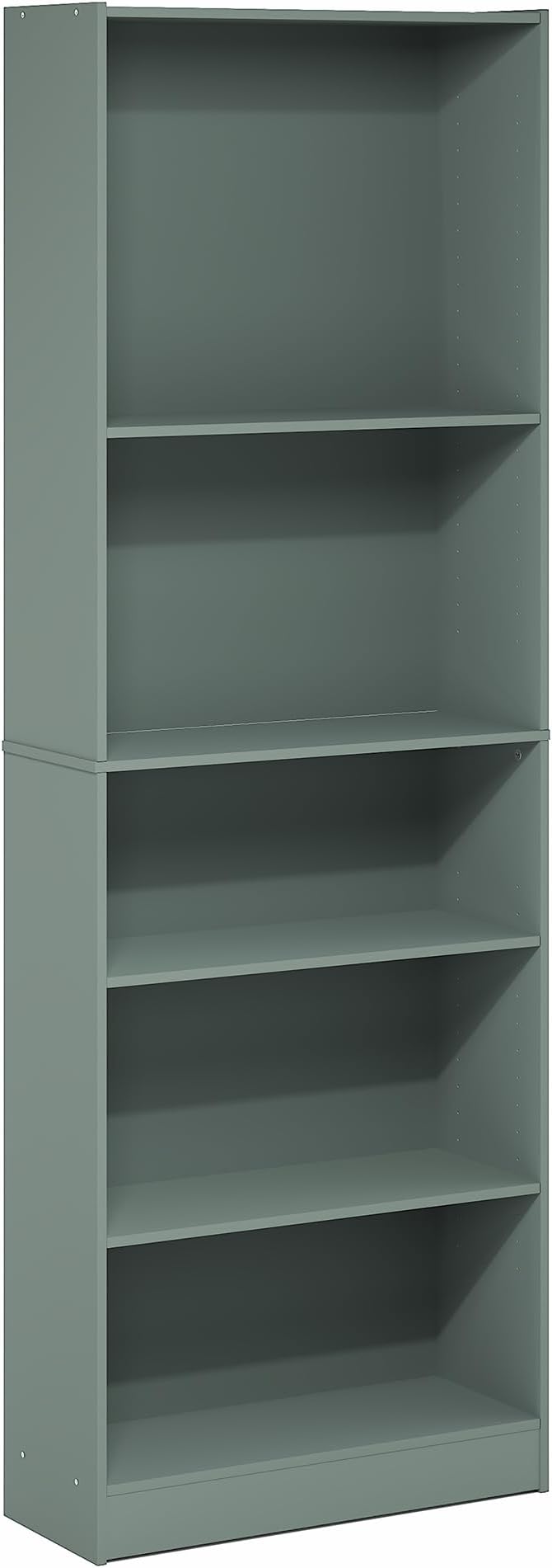Furinno Jaya Book Shelf, 5-Tier Bookshelf, Bookcase - Image 5