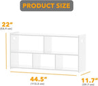 SpaceAid 5-Compartment Bookshelf, Montessori Bookcase - Image 2