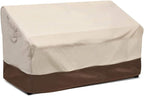 VAILGE 2-Seater Heavy Duty Patio Deep Bench Loveseat Cover, 100% Waterproof by VAILGE