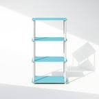 Furinno Turn-N-Tube Book Shelf, 4-Tier Bookshelf, Bookcase - Image 8