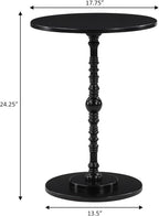 HomeStock Seaside Serenity Accent Table, Coastal-Inspired, Beautifully Sculpted - Image 5