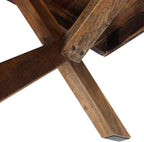 Rustic Farmhouse Coffee Table Handcrafted from Mixed Reclaimed Woods, Unique - Image 6