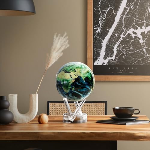 MOVA Self Rotating Globe Earth with Clouds Prestige (8.5") - Image 7