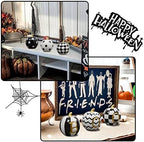 DAZONGE Set of 6 Ceramic Halloween Pumpkins Halloween Decorations Indoor - Image 6
