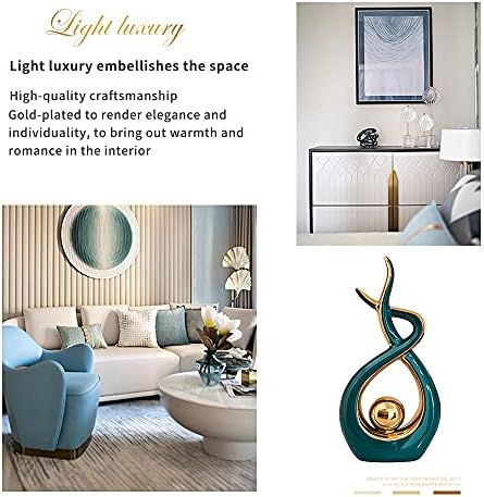 Norrclp Home Decor Modern Abstract Art Ceramic Statue Table Decor (Large) - Image 5