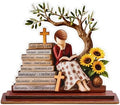 Religious Gifts for Women, God Says I Am Bible Verse Desk Decor for Her by KATINAT