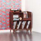 LELELINKY Large Record Player Stand, Turntable Stand - Image 6