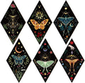Sintuff 6 Pcs Halloween Mushroom Wall Decor Gothic Witchy Butterfly Art by Sintuff