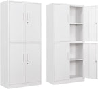 Yizosh Metal Storage Locking Cabinet by Yizosh