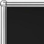 Modern Storage Cabinet Black F Versatile Free-Standing Organizer - Image 9