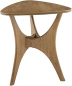 INK+IVY Blaze Triangle Wood Triangle Sofa Table Plywood - Image 5