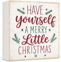 Christmas Decorations Have Yourself A Merry Little Christmas Wooden Sign by GUDIO