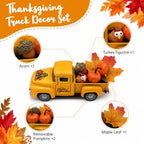 Thanksgiving Turkey Decorations - Vintage Turkey Truck Decor - Image 6