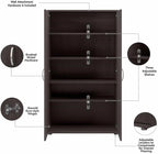 Bush Business Furniture Universal Tall Linen Cabinet - Image 7
