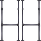 38'' x 14'' Industrial Pipe Table Leg by NIUBIDINDUSTRIALFURNITUR