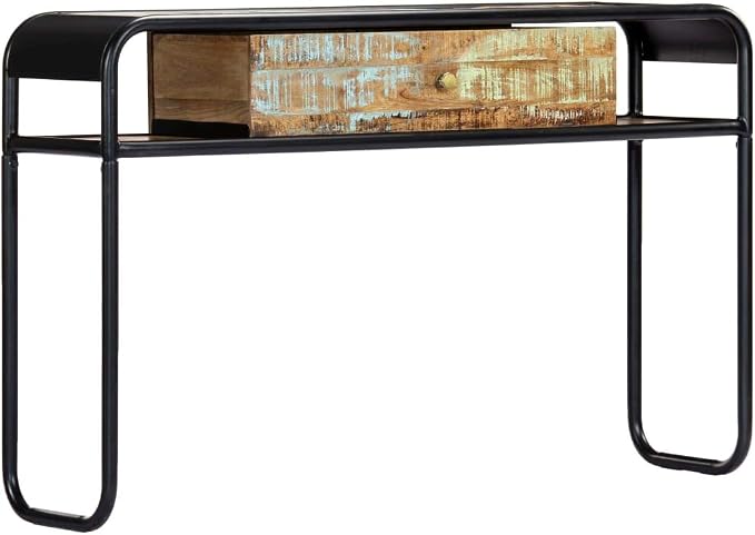 Console Table 46.5"x11.8"x29.5" Solid Reclaimed Wood, End Tables, Accent Tables by ROMHZKS