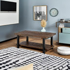 Alaterre Furniture Pomona Rustic Coffee Table - Image 5