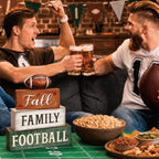 4 Pcs Football Decor, Wooden Autumn Fall Decorations for Home - Image 2