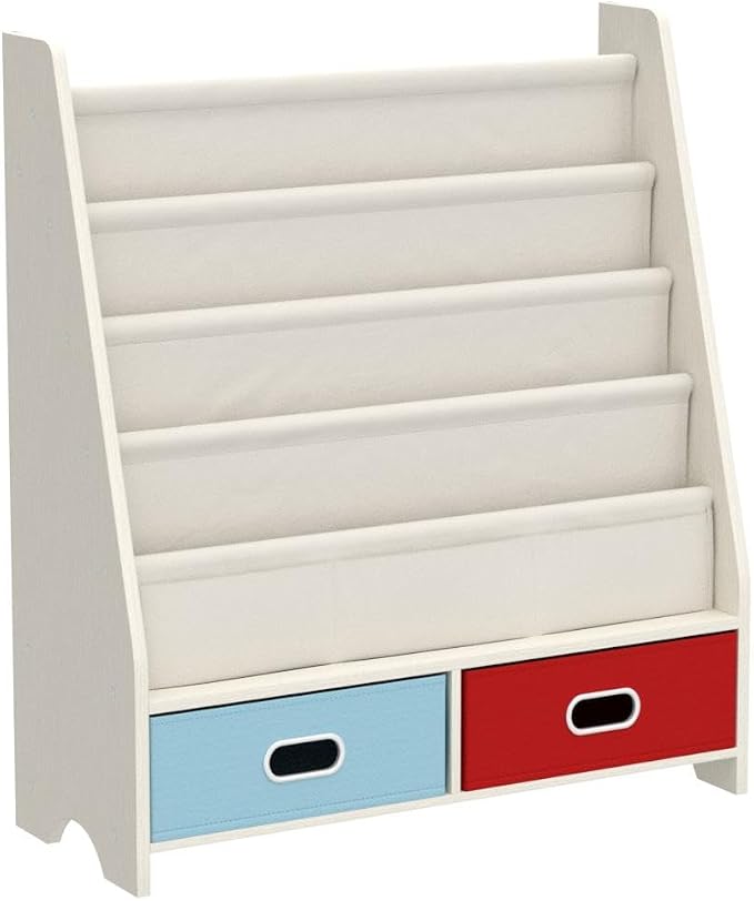 SEIRIONE Sturdy Kids Bookshelf, 5-Tier Book Shelf - Image 4
