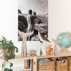 Rustic Wood Whale Tail Decor Nautical Tabletop Decor Beach Coastal Themed - Image 5