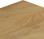 Solid Mango Wood Coffee Table 39.4"x19.7"x13.8" Rectangular Accent Table - Image 6