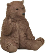 JFSM INC. Brown Bear Raising Middle Finger Figurine Funny Hilarious Decor - Cabin Themed Decor, Funny Bear Gifts, - Image 6