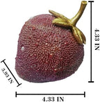 Colorful Fruit Figurine Resin Strawberry Statue Home Kitchen Decor - Image 4
