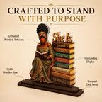 Christian Gifts for Women, African American Black Woman Wood Acrylic Plaque - Image 4