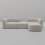 Acanva Luxury Modern Tight Curved Back Velvet Sofa, Minimalist Style Comfy Couch - Image 7