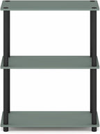 Furinno Turn-N-Tube Storage Shelves, 3-Tier Book Shelf, Corner Shelf, Toolless - Image 6