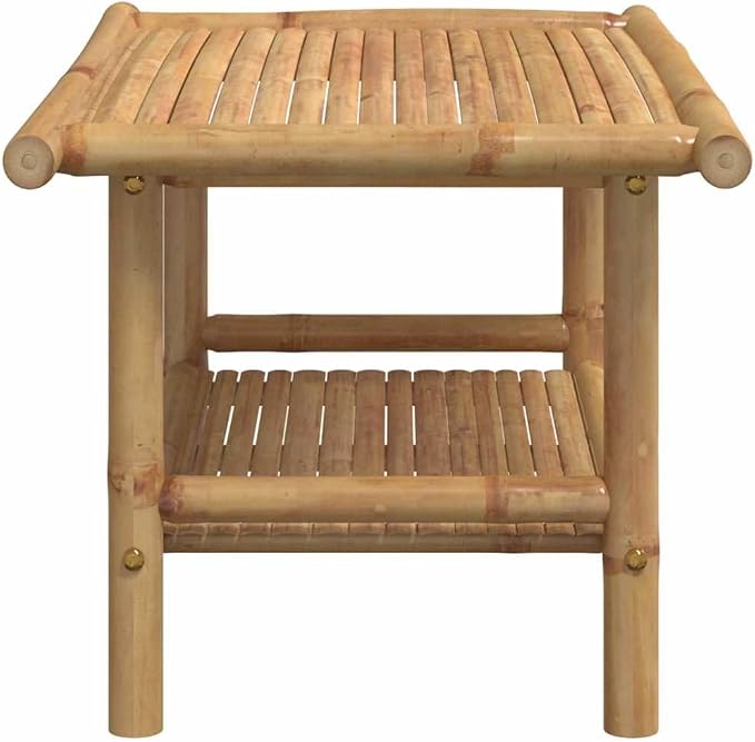 Natural Bamboo Coffee Table - Image 5