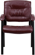 Flash Furniture Haeger LeatherSoft Tufted Executive Reception Chair - Image 6