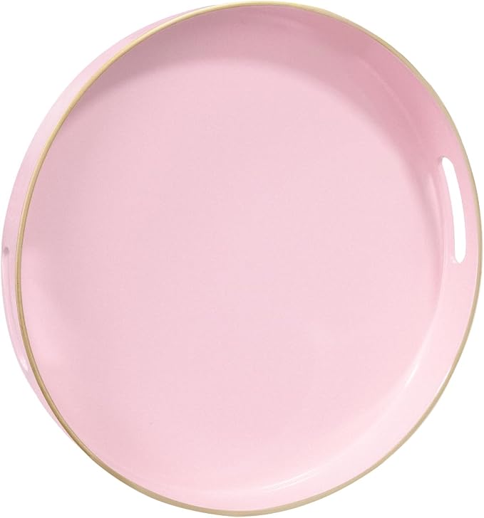 MAONAME 13" Round Tray, Modern Decorative Trays by MAONAME
