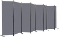 Room Divider 6FT Portable Room Dividers and Folding Privacy Screens, 8 Panel by HOMSCREENER