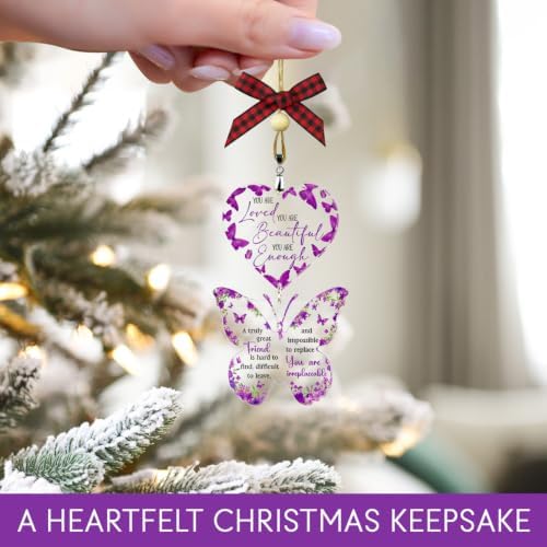 Purple Butterfly Christian Decor for Best Friend Women - Image 7