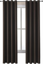 ChrisDowa Blackout Curtains for Bedroom and Living Room 72 Inches Long | 2 - Image 7