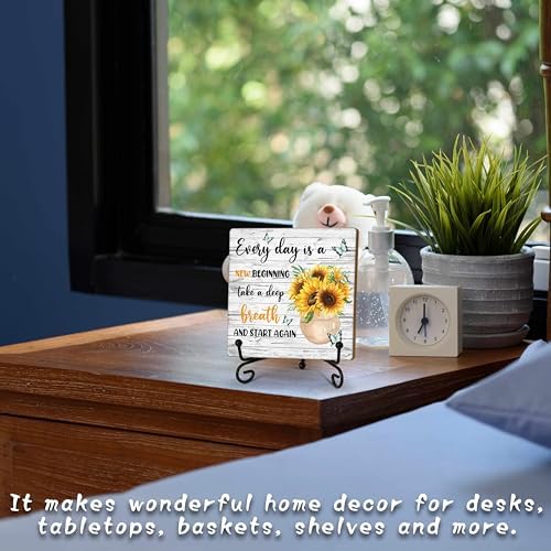 Sunflower Decor Gifts for Women Men Coworkers Teachers Friends - Image 5