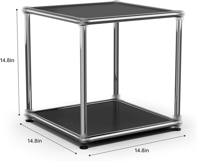 Modern Storage Cabinet Nightstand Versatile Free-Standing Organizer - Image 3