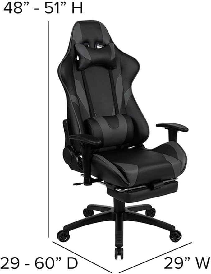 Flash Furniture X30 Gaming Chair Racing Office Ergonomic Computer Chair - Image 3
