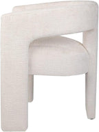 Jofran Gwen Jacquard Upholstered Accent Chair, Modern Luxury Plush Sculptural - Image 6