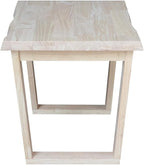 International Concepts Live Edge Solid Wood End Table - Image 6