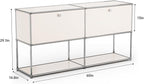 Modern Storage Cabinet Sideboard Versatile Free-Standing Organizer Cabinets - Image 3