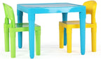 Humble Crew Kids Plastic Table and Chair Set, Toddler Activity Table by HumbleCrew