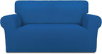 PureFit Stretch Loveseat Covers Fleece Couch Covers by PureFit