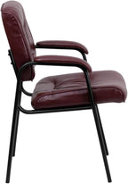 Flash Furniture Haeger LeatherSoft Tufted Executive Reception Chair - Image 4